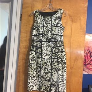 animal print dress